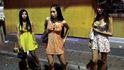 Většina thajských bargirls pochází z chudých oblastí na severu země