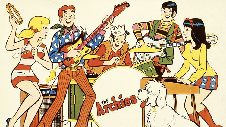 Pionýři kreslené muziky The Archies