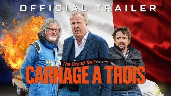 The Grand Tour láká na nový díl, Carnage A Trois bude o francouzských autech