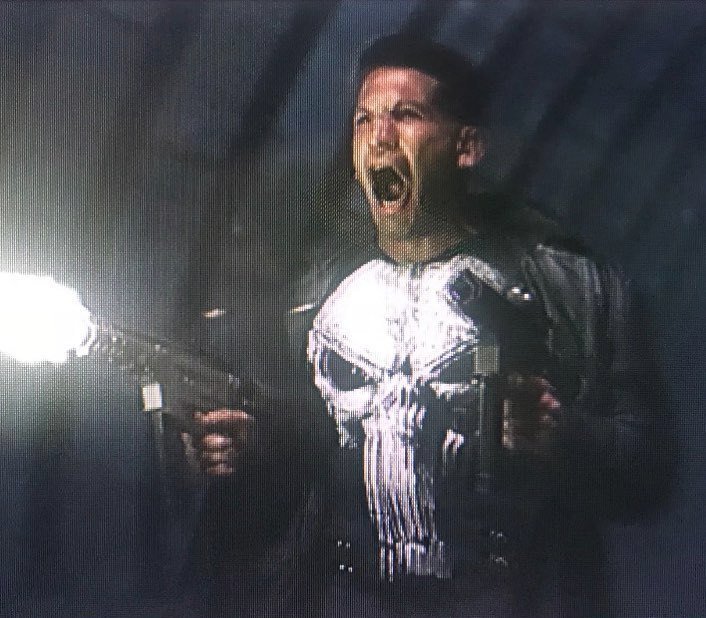 Záběr z druhé sezóny seriálu The Punisher.