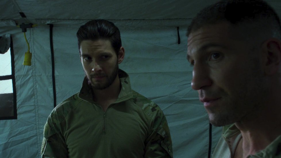 Záběry ze seriálu The Punisher.