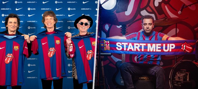 Katalánský klub FC Barcelona spojil síly s rockovou skupinou The Rolling Stones… Vznikly tak limitované dresy pro El Clásico a další merch všeho druhu.
