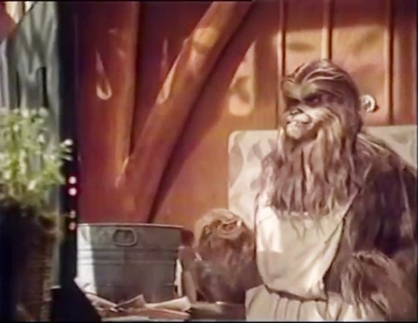 Záběry z The Star Wars Holiday Special.