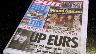 Britové zatkli pět manažerů bulvárního listu The Sun