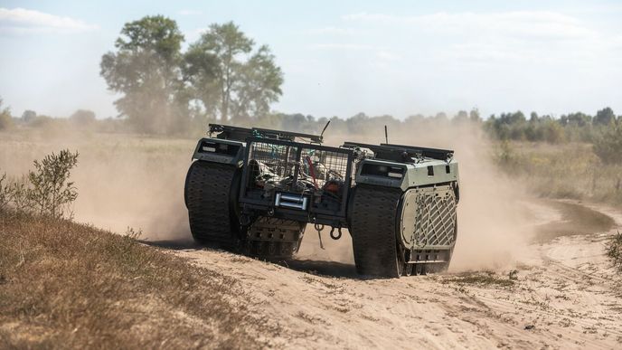 Nizozemsko jako první země NATO nasadilo pozemní zabijácké roboty THeMIS