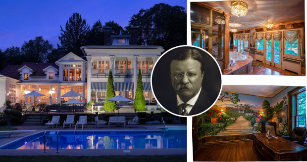 Luxusní sídlo, kde trávil čas i prezident Roosevelt, je na prodej: K mání je za desítky milionů!