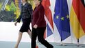 Britská premiérka Theresa Mayová a německá kancléřka Angela Merkelová. Dvě ženy, které rozhodují o osudu Evropské unie. 