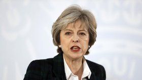Theresa Mayová odmítá členství Británie v EU.