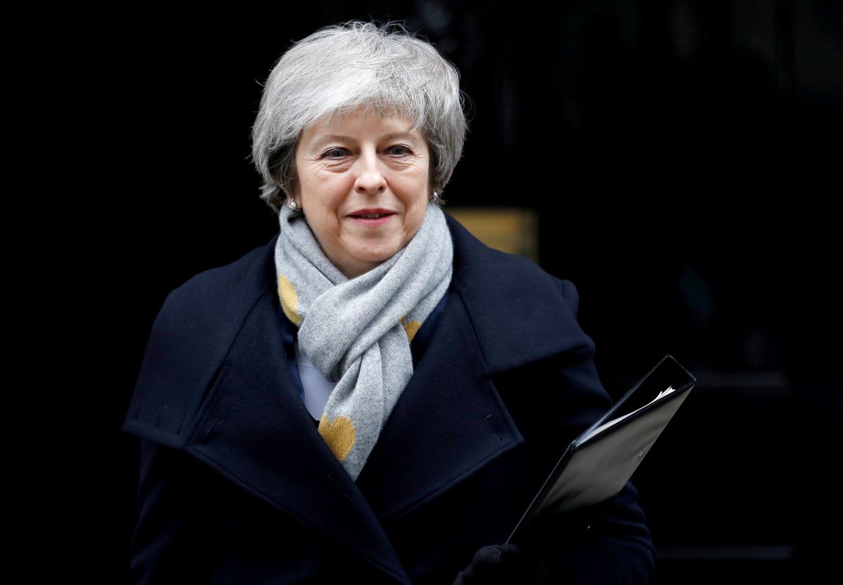 Britská ministerská předsedkyně Theresa Mayová