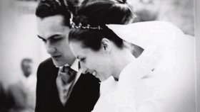 První svatba Therese a Karla v tyrolském Seefeldu (1967)