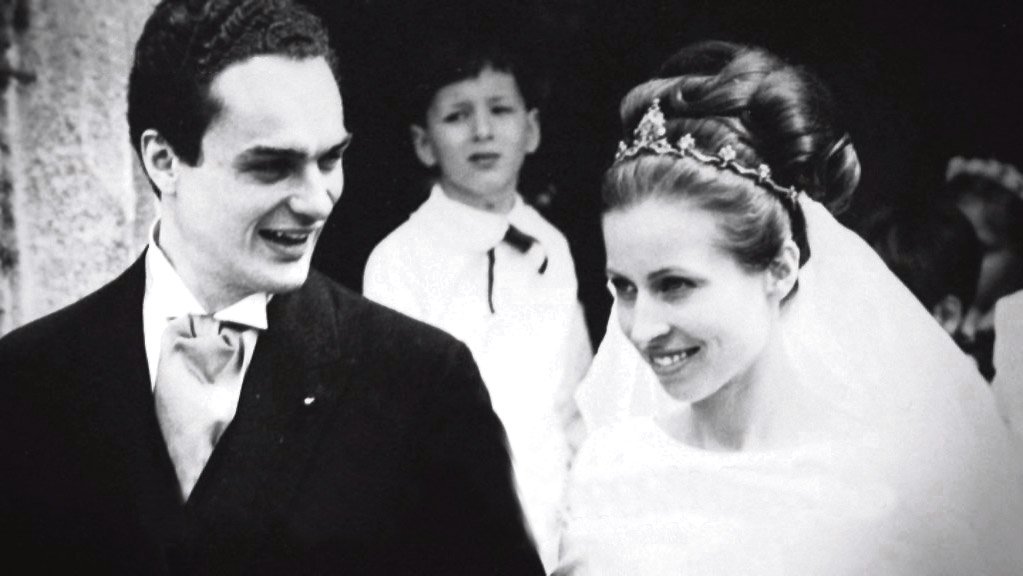 První svatba Therese a Karla v tyrolském Seefeldu (1967)