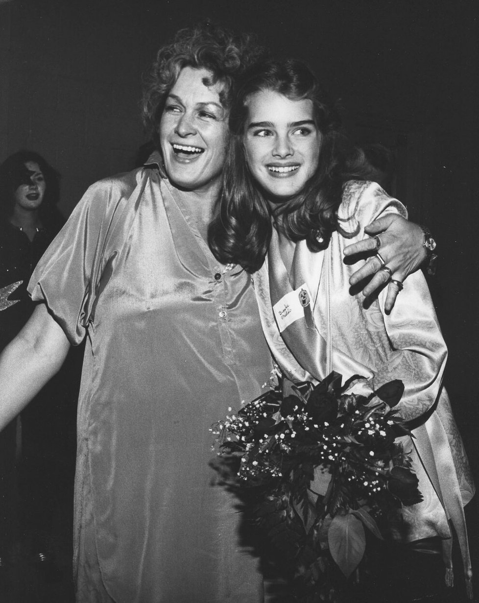 Brooke Shields s matkou Teri