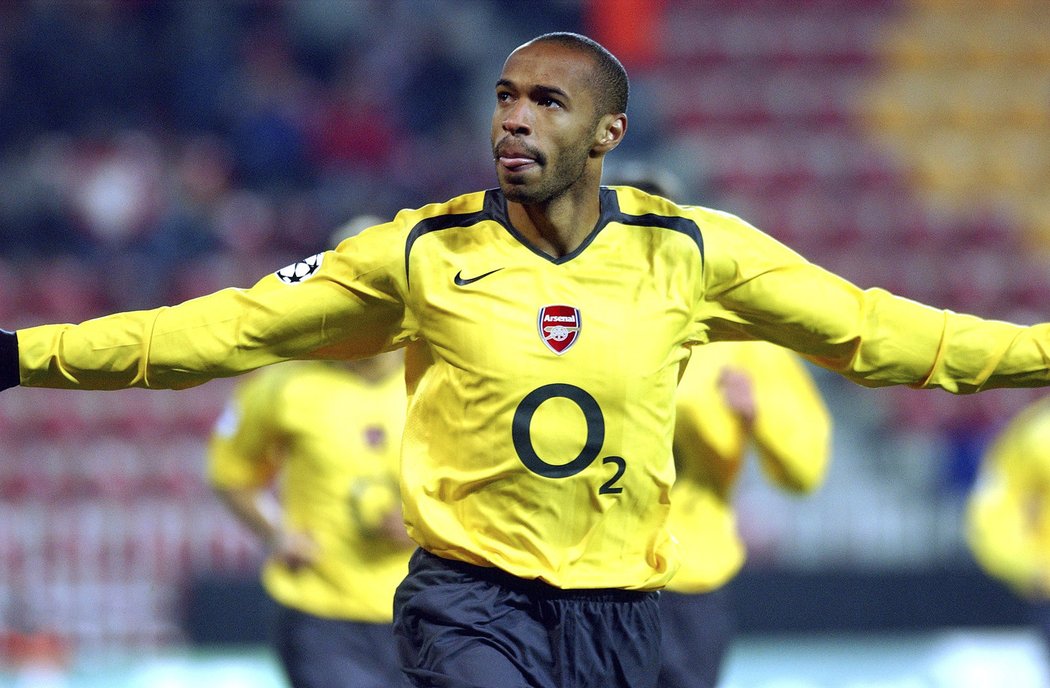 2. Thierry Henry (Arsenal) 258/175