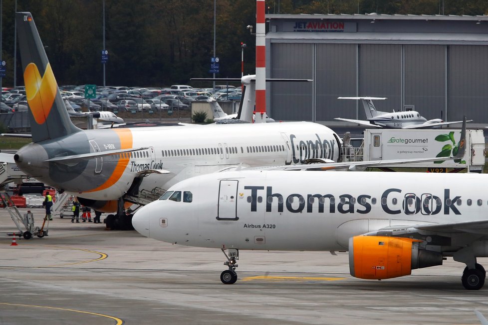 Cestovní kancelář Thomas Cook zkrachovala.