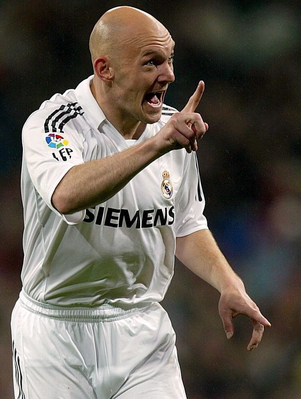 Hvězda dánského fotbalu Thomas Gravesen Hvězda dánského fotbalu Thomas Gravesen