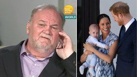 Thomas Markle si stýská, že ještě neviděl svého vnoučka.