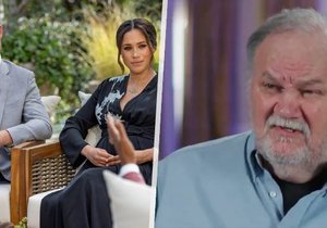 Thomas Markle v novém rozhovoru nazval Harryho slabochem