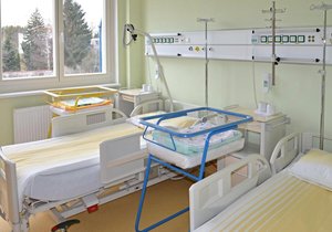 Nově zrekonstruované gynekologicko-porodnické oddělení v Thomayerově nemocnici