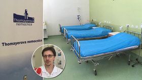 Nová klinicko-farmakologická jednotka Thomayerovy nemocnice v Praze.