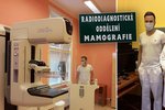 Vedoucí mamografického centra Thomayerovy nemocnice László Both (vpravo) a přednosta onkologické kliniky Tomáš Büchler (vlevo).