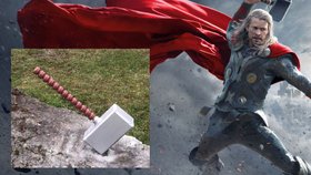 Thor je bez kladiva: Ukradli mu ho v Rýmařově! 