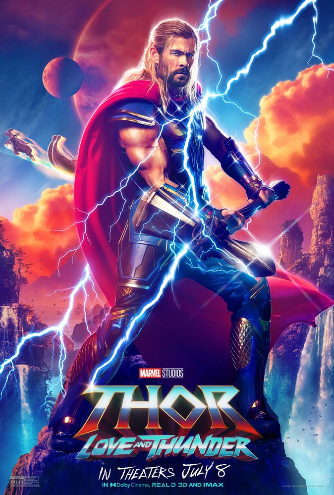 Thor ve filmu Thor: Láska jako hrom