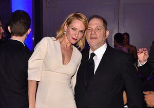 Uma Thurman přiznala, že i ji obtěžoval Harvey Weinstein.