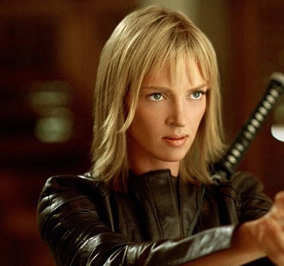 Uma Thurman ve filmu Kill Bill.