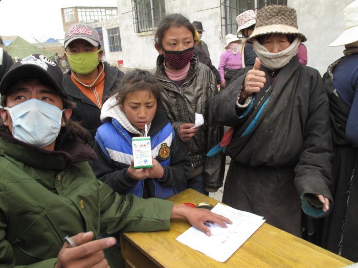Jednou z humanitárních organizací, která v Tibetu  pomáhá