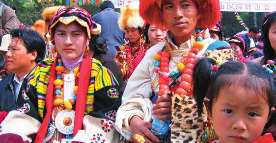 Na buddhistické oslavě v tibetském městě Kchang-tingu aneb Všechno nejlepší, Šákjamuni!