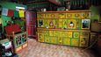 Tibetské domácnosti zdobí krásně vyřezávaný a malovaný nábytek