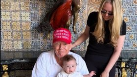 Tiffany Trumpová sdílela snímky syna Alexandera s dědou
