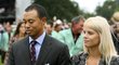 Americký golfista Tiger Woods se svou bývalou ženou Elin Nordegrenovou.