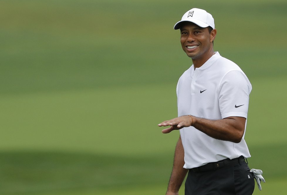 Tiger Woods v akci