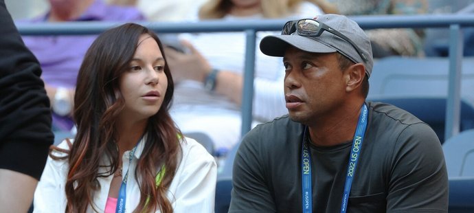 Tiger Woods s někdejší partnerkou Ericou Hermanovou