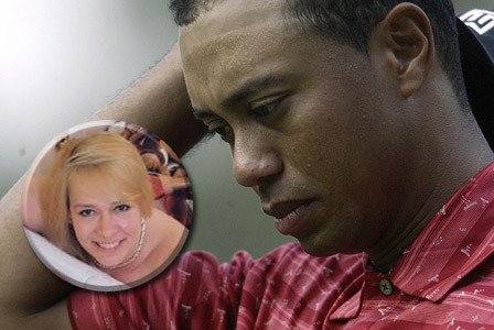 Tiger Woods (33) a jedna z jeho milenek, s kterou má možná i dceru.