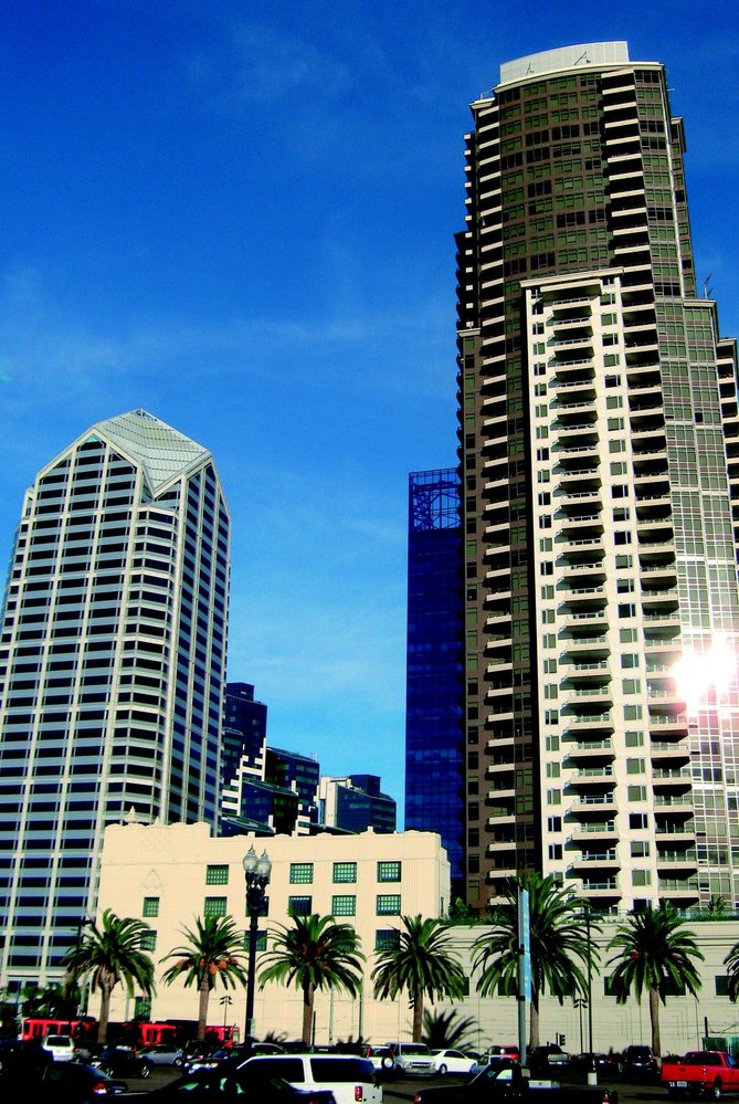 Moderní centrum San Diega