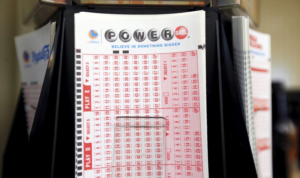 Tikety loterie Powerball