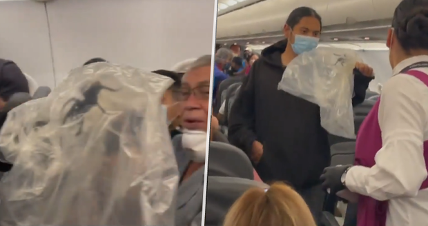 Hrůza na palubě letadla: Cestující vyděsil obrovský pavouk