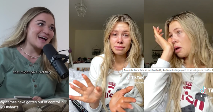 Tiktokerka vybrala pro svého syna skutečně neobvyklé jméno