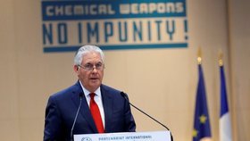 Syrská vláda patrně dosud používá chemické zbraně k útokům na vlastní lid, řekl šéf diplomacie USA Tillerson.