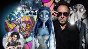 Děsivě krásný svět obrázkového vypravěče: Tim Burton odhaluje v Praze svá tajemství. Začínal u popelářů!