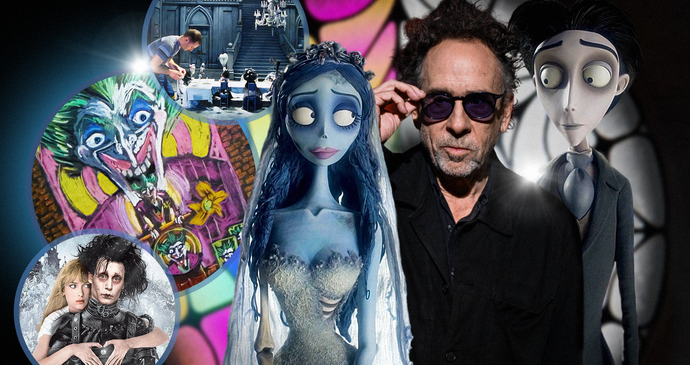 Děsivě krásný svět obrázkového vypravěče: Tim Burton odhaluje v Praze svá tajemství. Začínal u popelářů!