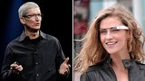 Šéf Applu Tim Cook se pustil do konkurence: Brýle Google Glass se nestanou masovou záležitostí