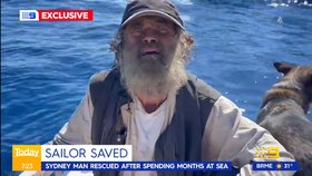 Námořník Tim Shaddock ztroskotal v Tichém oceánu. Dva měsíce čekal na záchranu.