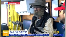 Námořník Tim Shaddock ztroskotal v Tichém oceánu. Dva měsíce čekal na záchranu.