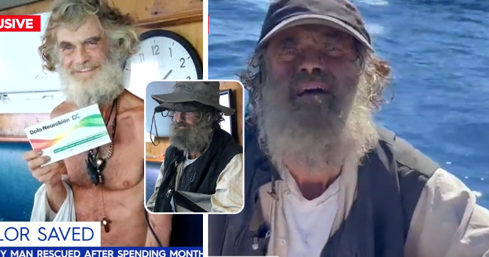 Tim Shaddock a passé 2 mois en haute mer : Il a mangé du poisson cru