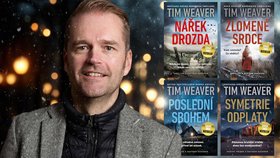 Už mnohokrát s ním i čeští čtenáři hledali zmizelé, chvěli se napětím i očekáváním nad jeho knihami s hrdinou Davidem Rakerem. Tim Weaver, britský bestsellerový autor, je v roce 2024 přijel pozdravit do Prahy a do Brna.