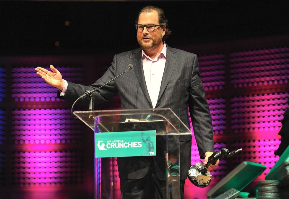 Spoluzakladatel společnosti Salesforce.com Marc Benioff.