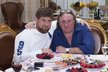 Gerard Depardieu a čečenský  prezident Kadyrov